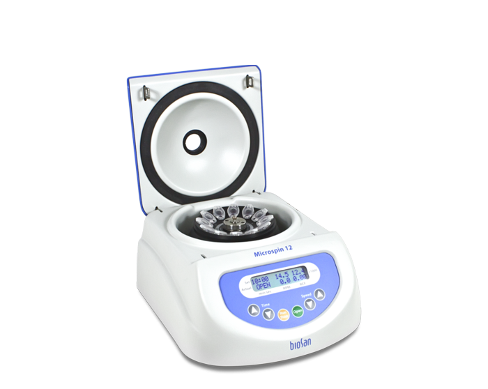 Вортекс-центрифуга BIOSAN Microspin 12