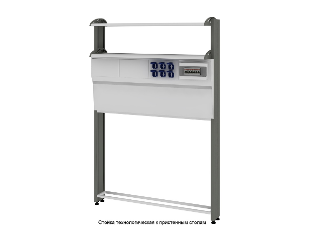 Стойка для пристенных столов СОВЛАБ ECO 1200