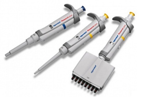 Одноканальная пипетка переменного объема EPPENDORF 1000 - 10 000 мкл Research Plus